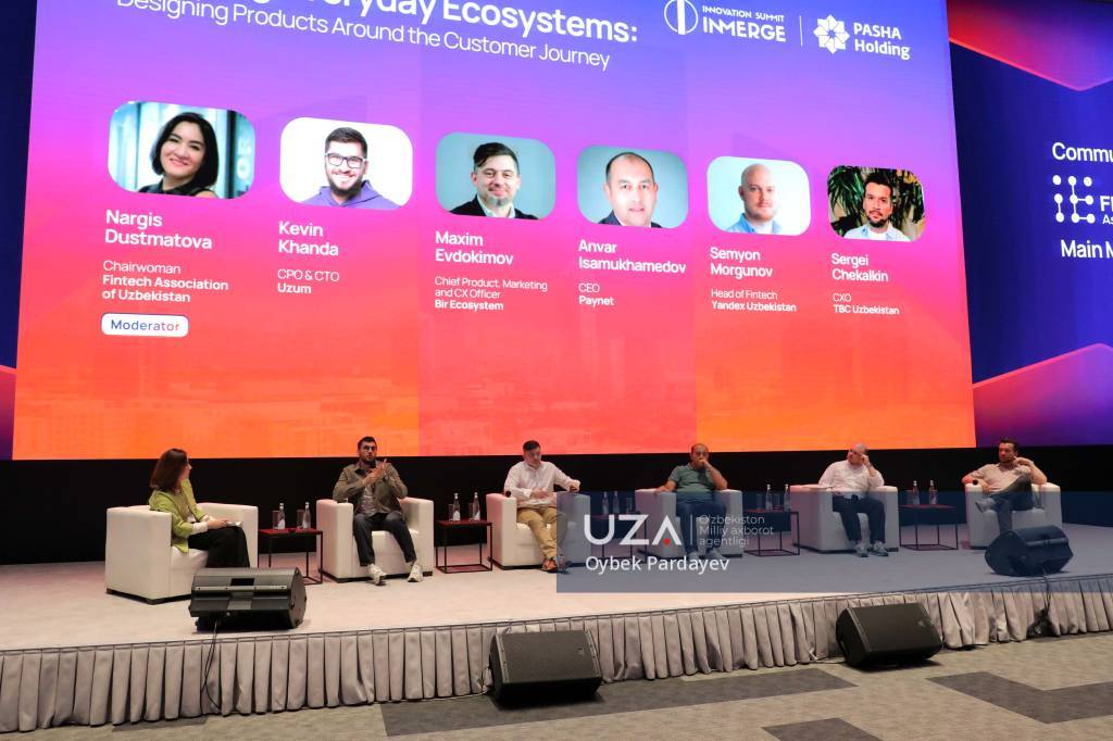 Der INMerge Innovation Summit bringt führende Persönlichkeiten aus den Bereichen Innovation und Wirtschaft in Taschkent zusammen