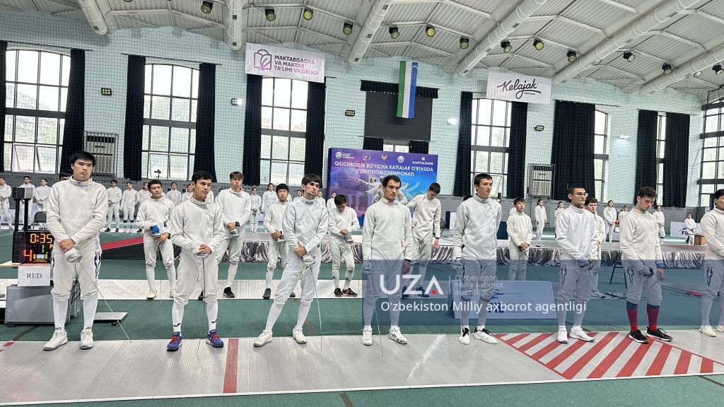 Toshkentda qilichbozlik bo‘yicha kattalar o‘rtasida O‘zbekiston chempionati boshlandi