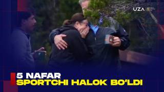 Самолёт қулаши ортидан 5 нафар спортчи ҳалок бўлди (+видео)