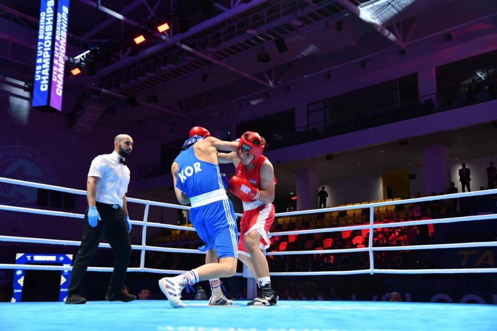 Yosh bokschilar Osiyo chempionligi uchun bellashmoqda