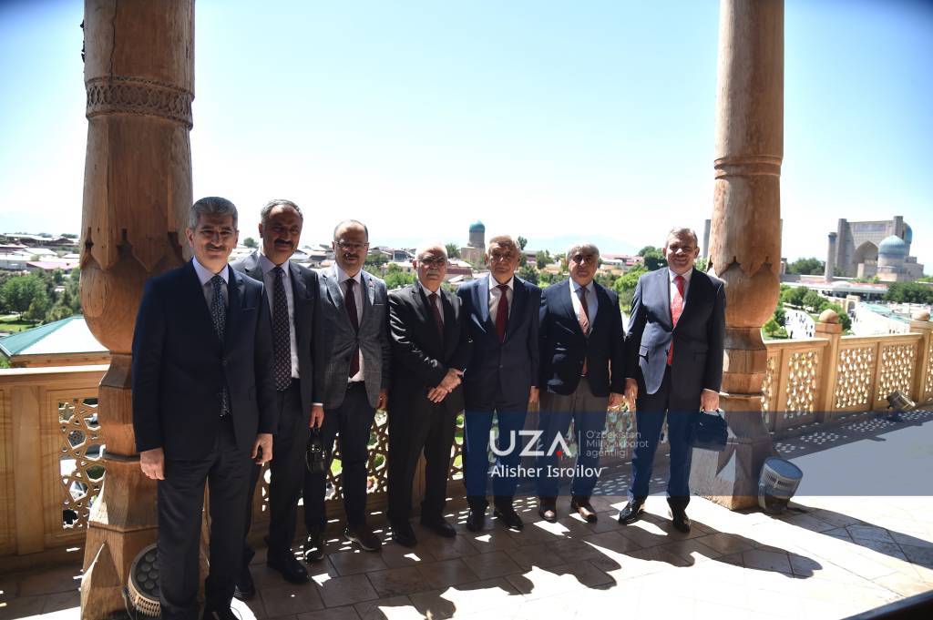 Turkiya Respublikasi Konstitutsiyaviy sudi delegatsiyasi Samarqandda