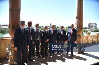 Turkiya Respublikasi Konstitutsiyaviy sudi delegatsiyasi Samarqandda
