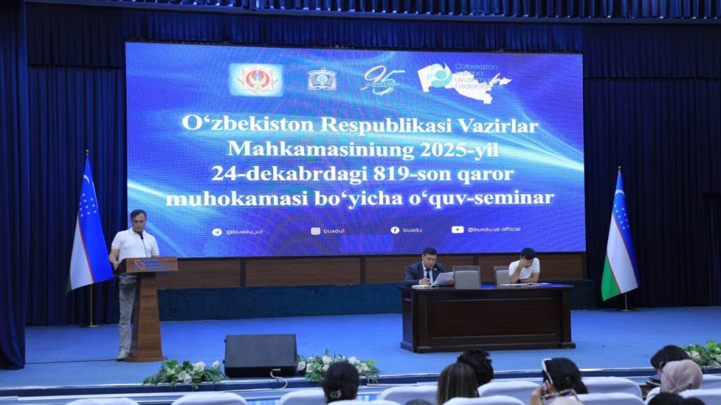 Xavfsiz mehnat – barqaror taraqqiyot kafolati
