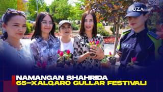 65-Xalqaro gullar festivali arafasida “Mening hissam” aksiyasi bo‘lib o‘tdi