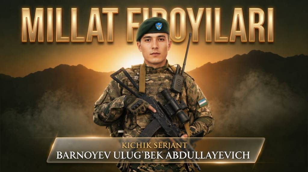 Jasorat: Barnoyev Ulug‘bek Abdullayevich (+video)