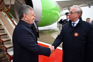 Президент Узбекистана прибыл в Российскую Федерацию