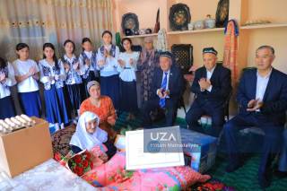 Меҳнат фахрийлари йўқланди