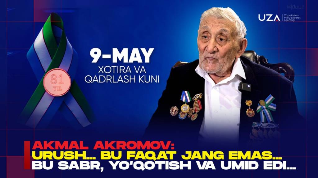 Акмал Акромов: Уруш… бу фақат жанг эмас… бу сабр, йўқотиш ва умид эди… (+видео)