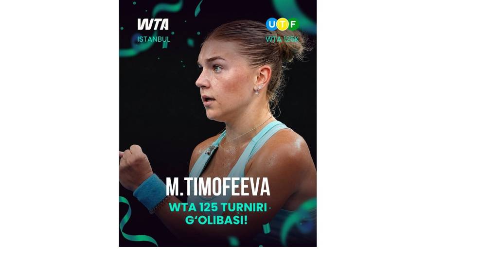 Mariya Timofeyeva Turkiyada chempion bo‘ldi