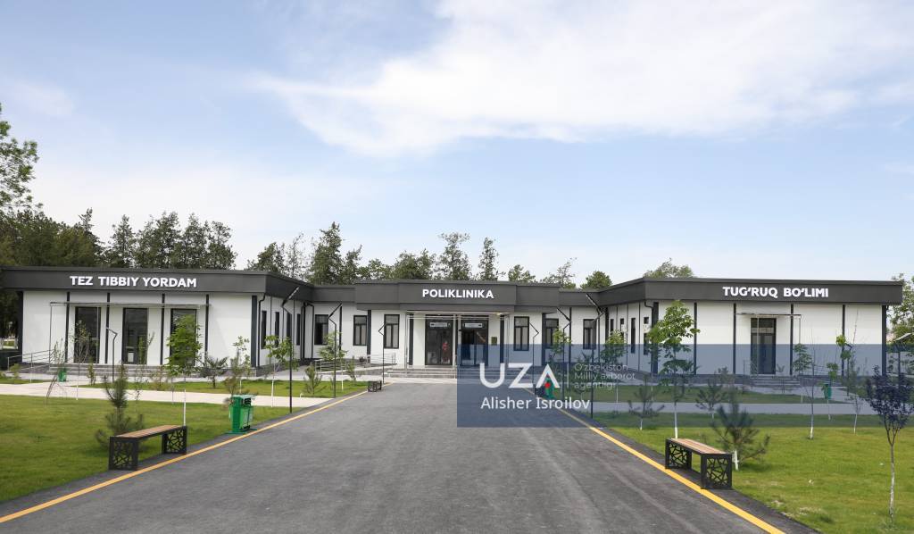 Bahrinliklar yangi poliklinika xizmatidan xursand
