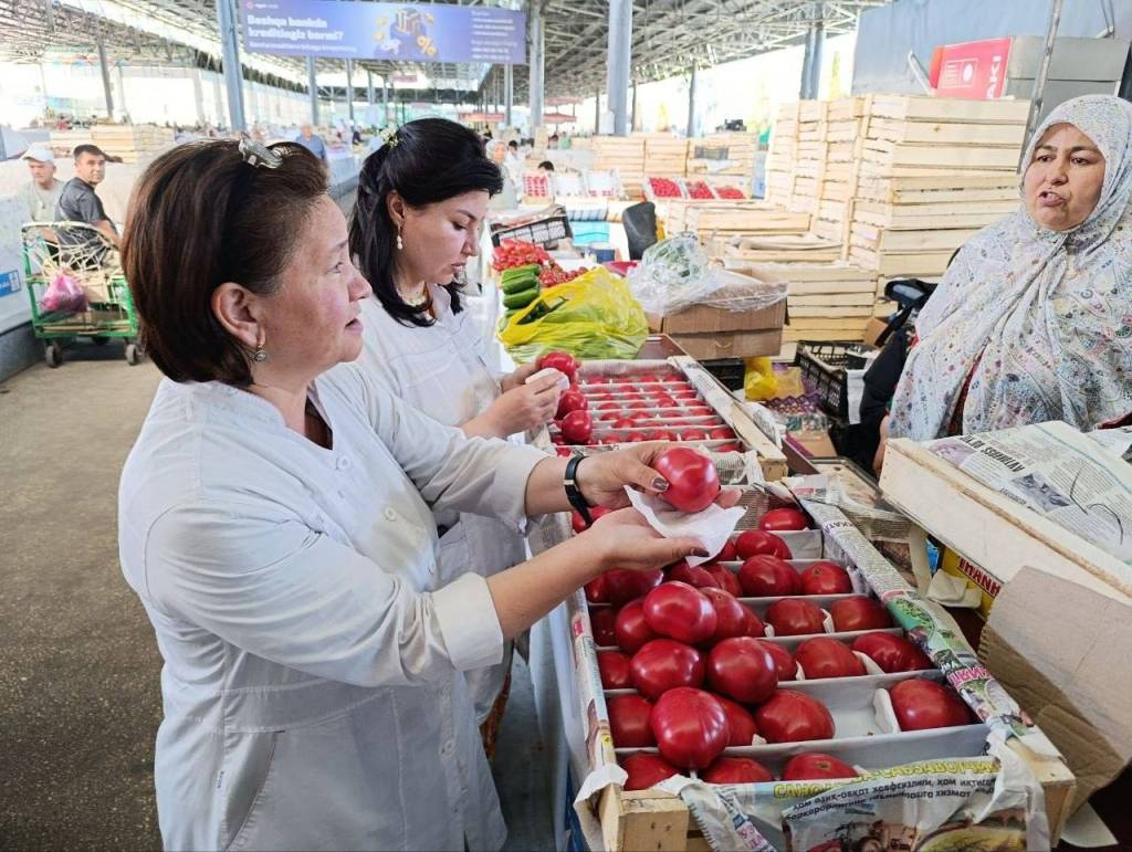 Бўялган помидорлар аниқланмади