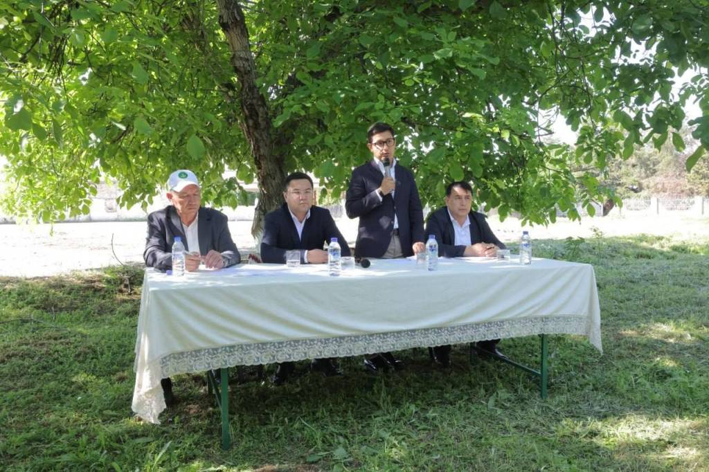 Dronlar yordamida sholi ekish sinovdan o‘tkazildi