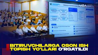Битирувчиларга осон иш топиш йўллари ўргатилди (+видео)