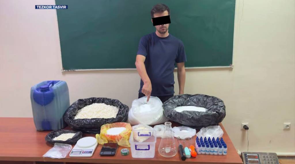 Пойтахтда нарколаборатория аниқланди