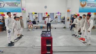 Рапирачилар “Ҳоким кубоги” мусобақасида сараланди