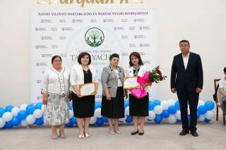 Navoiyda yilning eng yaxshi tarbiyachilari aniqlandi