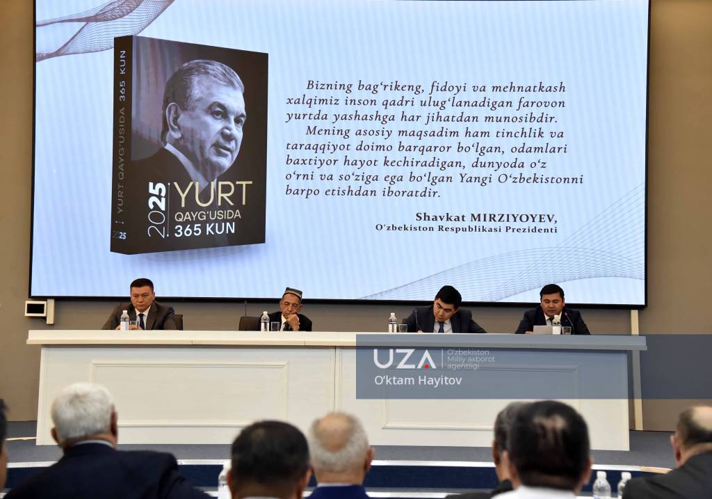 “Yurt qayg‘usida 365 kun” nomli kitob taqdimoti o‘tkazildi