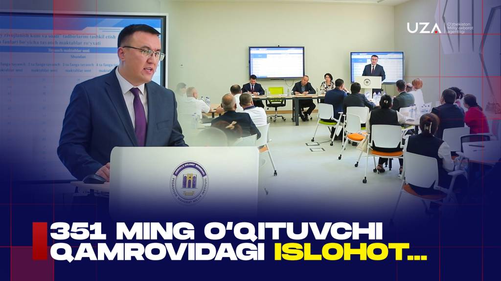 Keng qamrovli islohot: ta’limda kasbiy rivojlanish