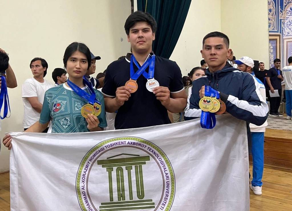 TATU talabalari armrestling bo‘yicha shohsupaga ko‘tarildi