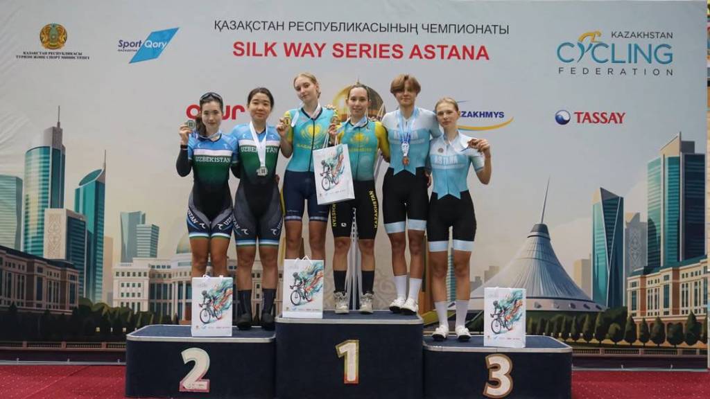 Велотрекчиларимиз “Silk Way Series Astana 2026” да 3 та медални қўлга киритди