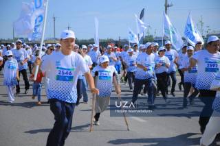 Марафон: ишонч ва матонат ғалаба қозонди