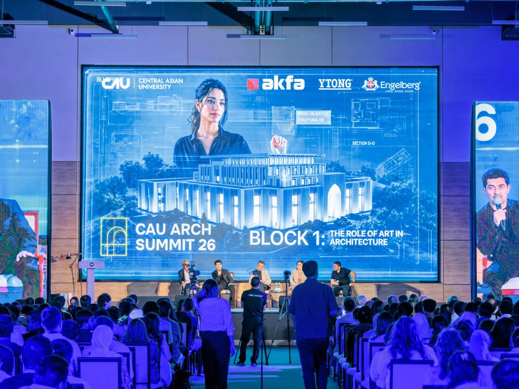 Central Asian University Toshkentda xalqaro CAU Arch Summit 2026 arxitektura sammitini o‘tkazdi