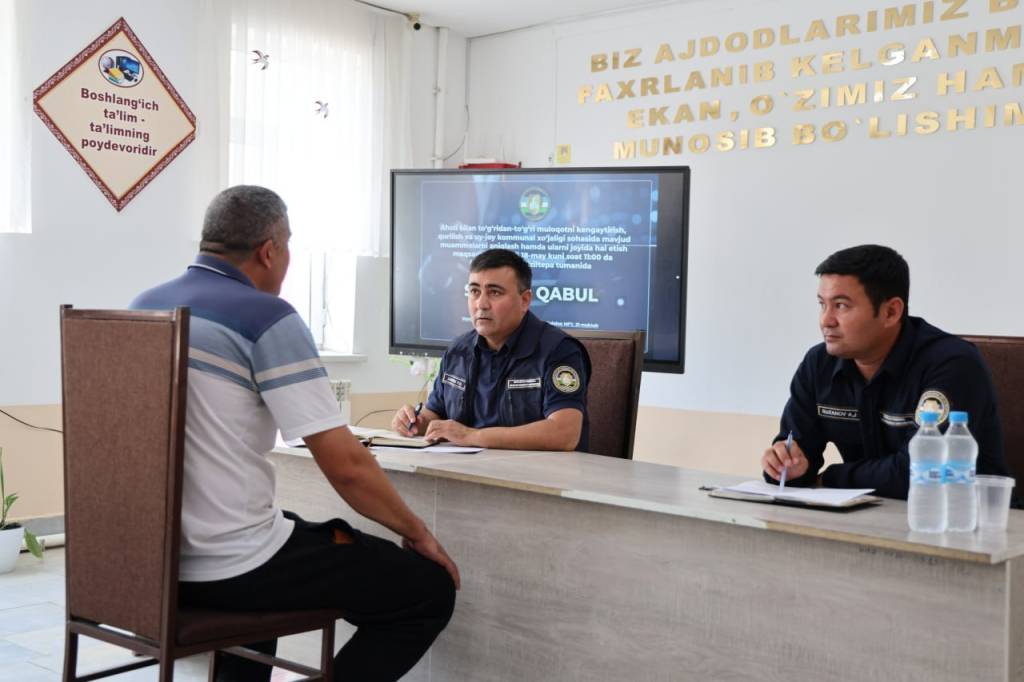 Фуқароларнинг мурожаатлари жойида ҳал этилди