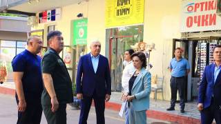 Oliy sud raisi bozor faoliyati bilan tanishdi