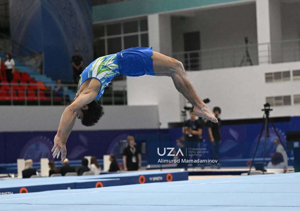 Sport gimnastikasi bo‘yicha jahon kubogi bahslaridan fotoreportaj