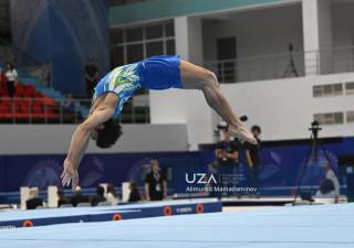 Sport gimnastikasi bo‘yicha jahon kubogi bahslaridan fotoreportaj