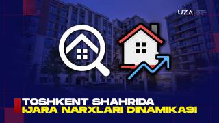 Toshkent shahrida ijara narxlari dinamikasi