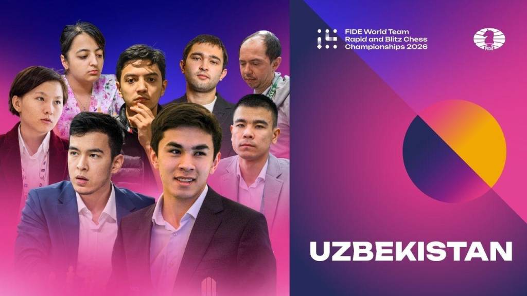 Abdusattorov, Sindorov yetakchiligidagi O‘zbekiston jamoasi Karlsen va boshqa kuchlilar bilan bellashadi