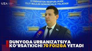 Дунёда урбанизация кўрсаткичи 70 фоизга етади (+видео)