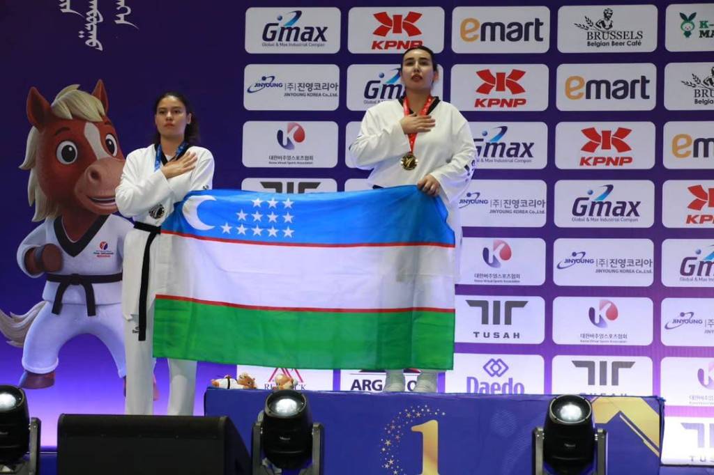 Пара таэквондочиларимиз Осиё чемпионатида муваффақиятга эришди