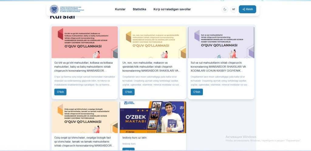 Рақамли санитария назорати: янги платформа ортиқча овворагарчиликларга чек қўяди
