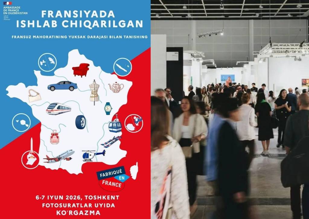 Fransiyaning sanoat va hunarmandchilik yutuqlari Toshkentda namoyish etiladi