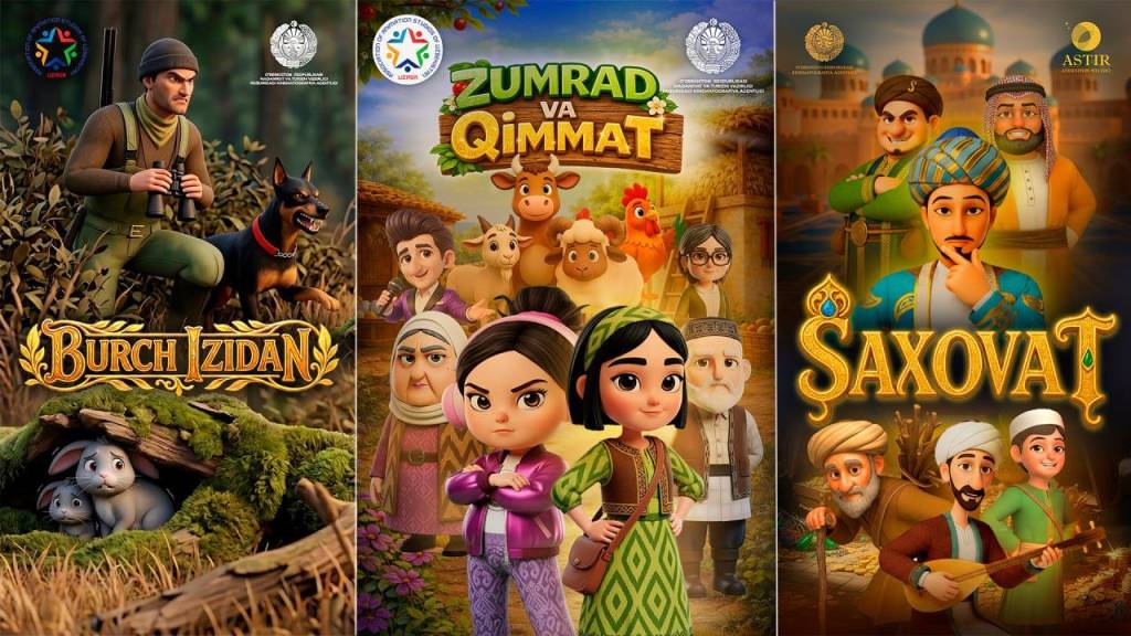 Миллий анимацион фильмлар премьераси бўлиб ўтди