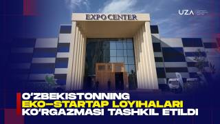 “Eco Expo Central Asia 2026” xalqaro ekologik ko‘rgazmasida eko-startap loyihalar namoyish qilinmoqda