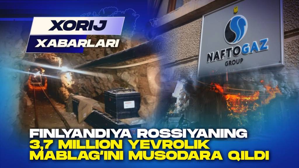 Finlyandiya Rossiyaning 3,7 million yevrolik mablag‘ini musodara qildi (+video)