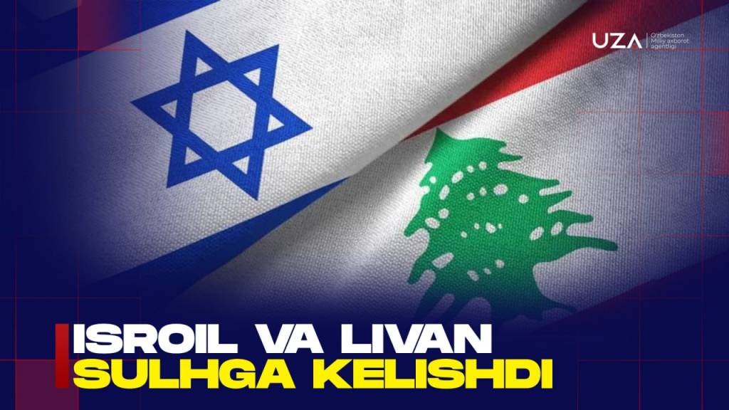 Isroil va Livan sulhga kelishdi (+video)
