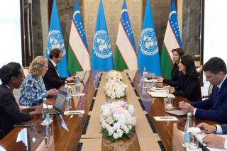 Saida Mirziyoyeva erörtert mit der Führung von UNEP und GEF die ökologischen Herausforderungen der Region