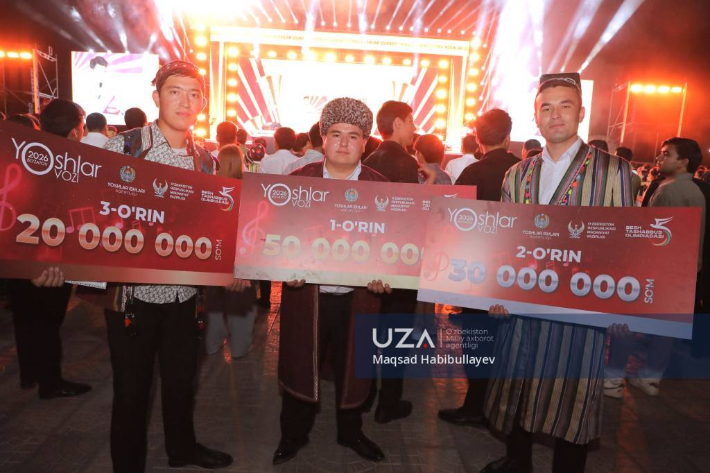 “Ёшлар овози – Бўзатов FEST” танлови ғолиблари тақдирланди