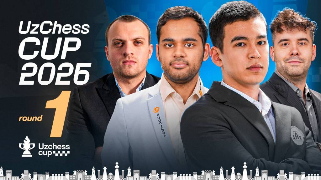 "UzChess Cup 2026": Abdusattorov bugun Mamedyarov bilan kuch sinashadi