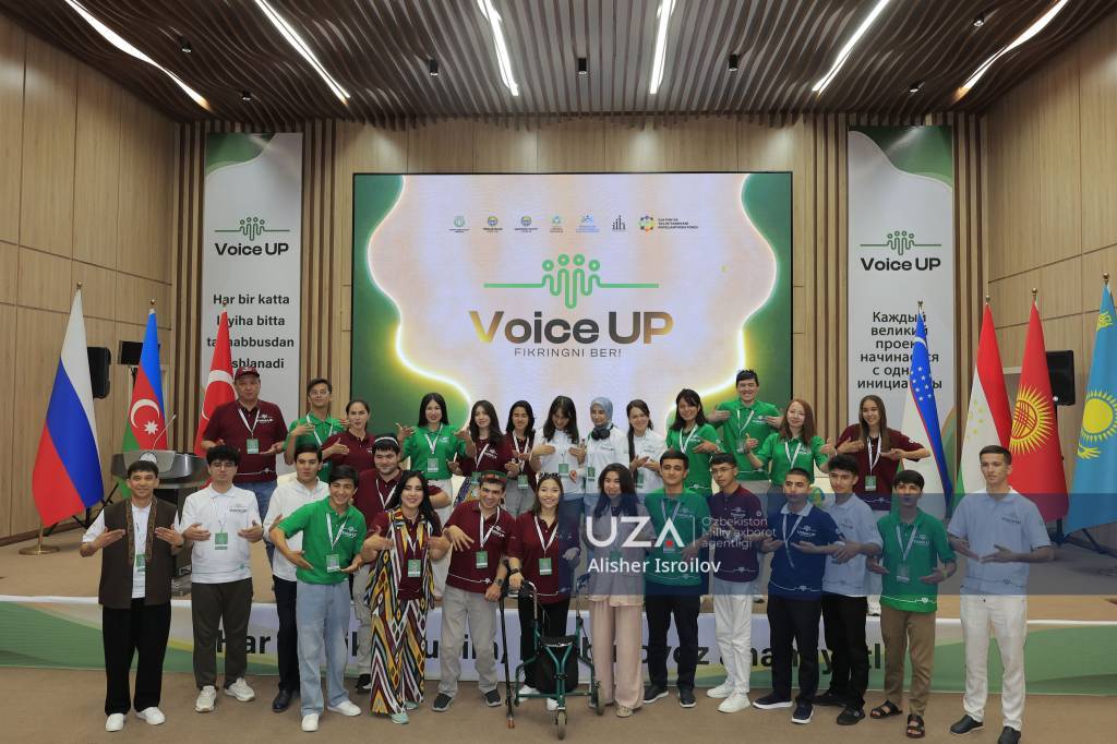 “Voice up”: ёшлар фикри ва ташаббуслари эътиборда