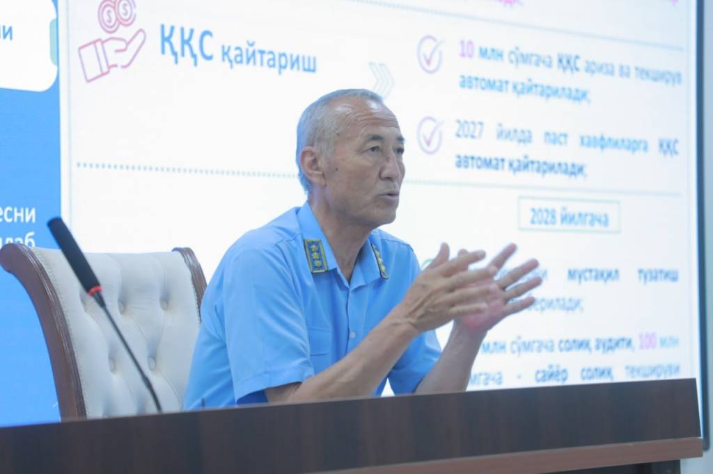 Солиқдаги янги имтиёз ва енгилликлар тадбиркорларга етказилди