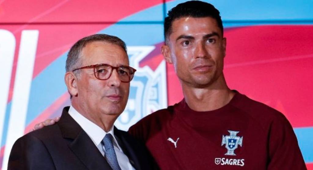 Ronaldu JCh-2026 jo‘nab ketish oldidan Portugaliya prezidentiga sovg‘a taqdim etdi (foto)