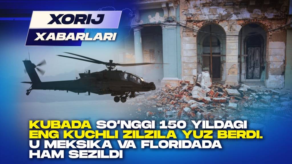 Кубада сўнгги 150 йилдаги энг кучли зилзила юз берди. У Мексика ва Флоридада ҳам сезилди