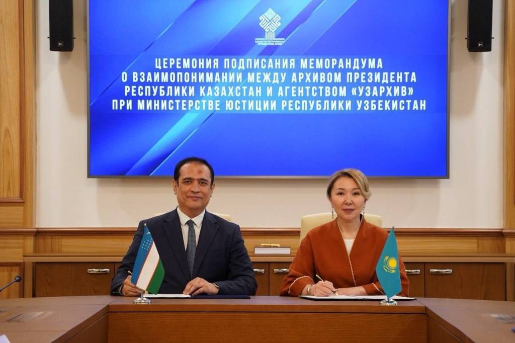 Usbekistan und Kasachstan verstärken ihre Zusammenarbeit im Archivwesen