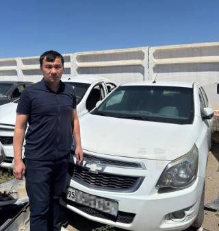 190 ta jarimani to‘lamagan qarzdorning “Cobalt” avtomobili topildi