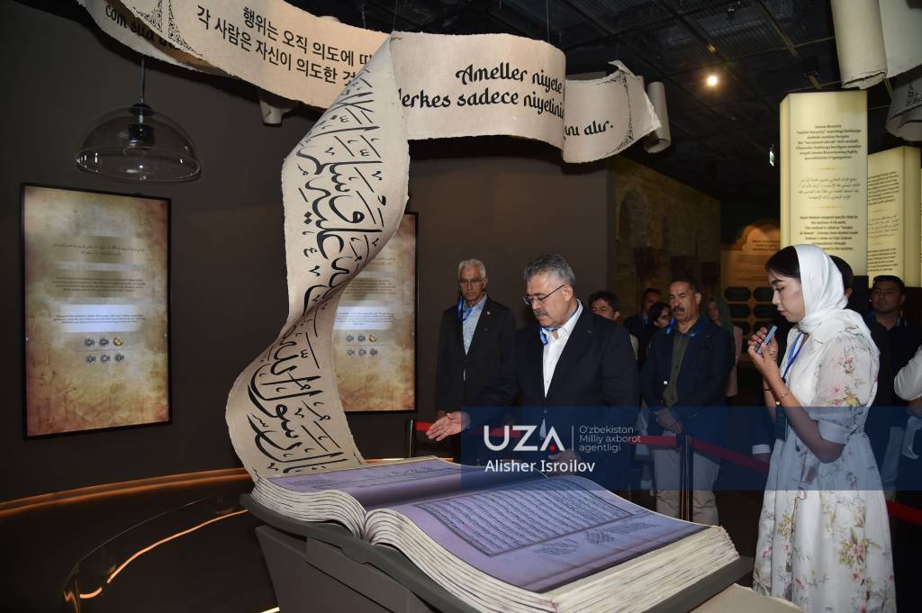 Turkiya delegatsiyasi Samarqand ziyoratida